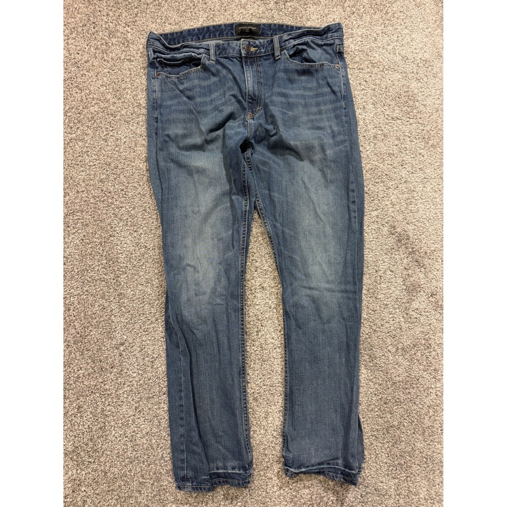 Banana Republic Jeans Mens 36x32 Blue Slim Fit 100% Cotton Medium Wash Denim